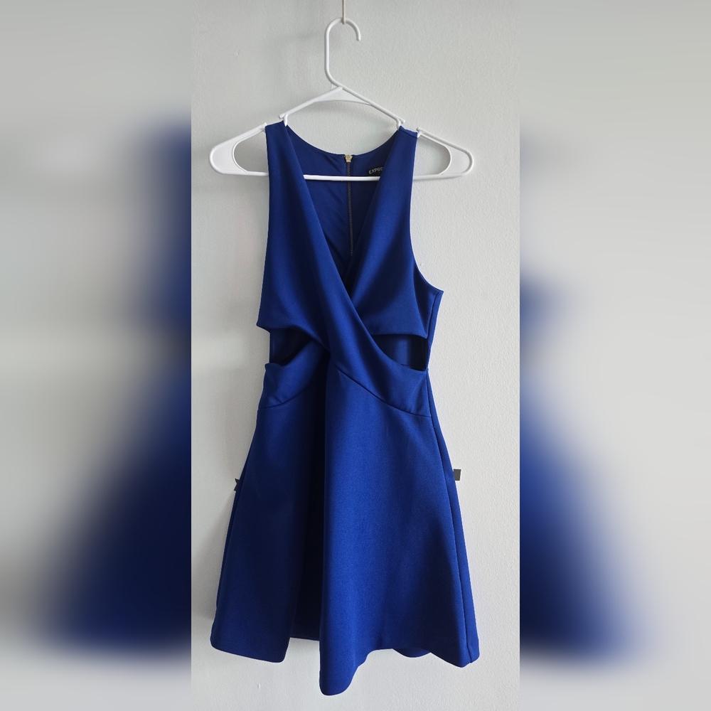 Express blue dress size S